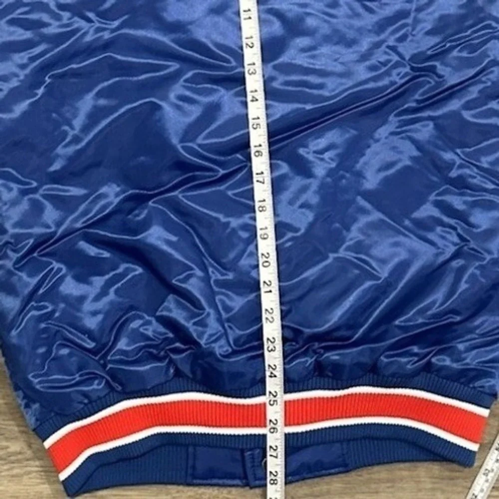 Starter x Homage Chicago Cubs 2016 World Series Champions Satin Jacket Size S